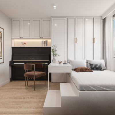 现代榻榻米卧室