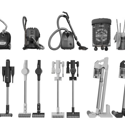 现代电动吸尘器 电动拖把 清洁仪器 家用电器