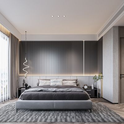 现代卧室