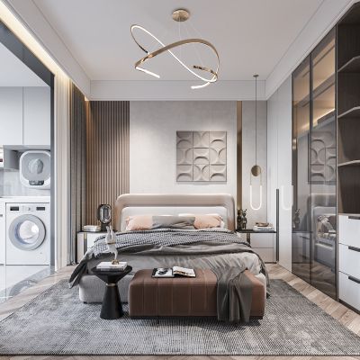现代卧室