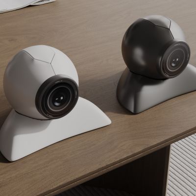 现代监控摄像头