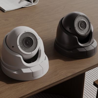 现代监控摄像头