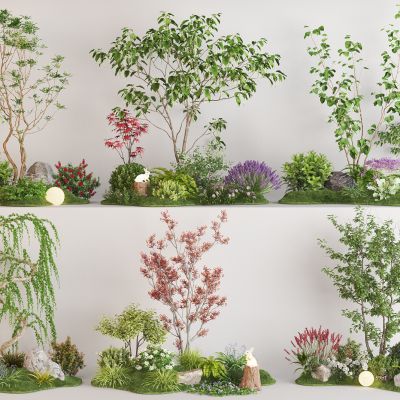 现代庭院景观小品