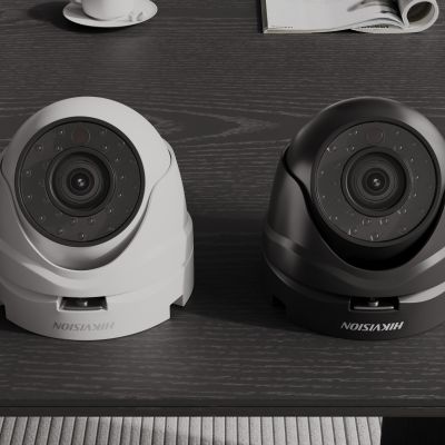 现代监控摄像头