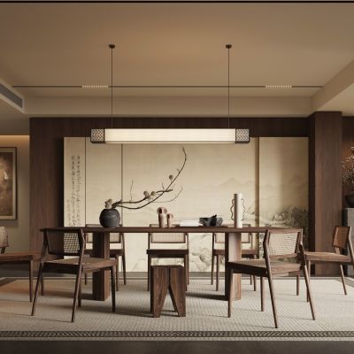 新中式宋式风餐厅