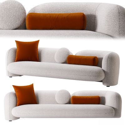 现代沙发,异形沙发3D模型