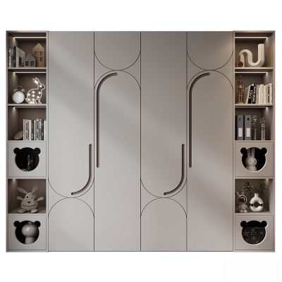 现代柜子,衣柜、衣架