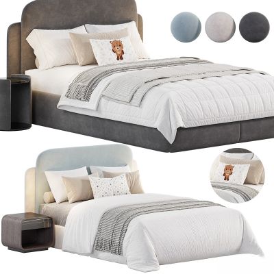 现代床具,双人床