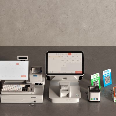 现代收银台 收款码