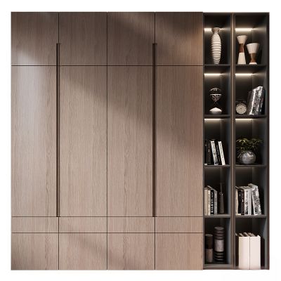 现代柜子,衣柜、衣架