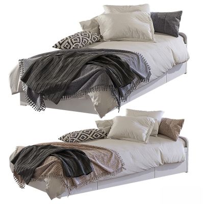 现代床具,单人床