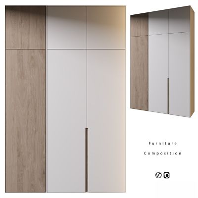 现代柜子,衣柜、衣架