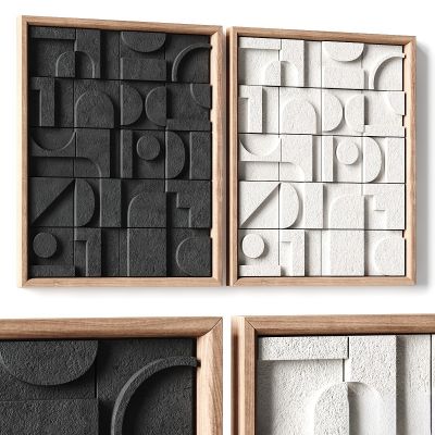 现代陈设饰品,挂画、镜子