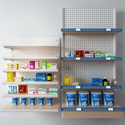 现代医药柜 药品