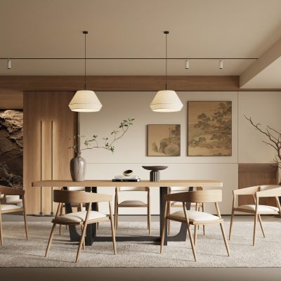 新中式宋式风餐厅