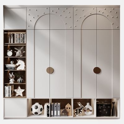 现代柜子,衣柜、衣架