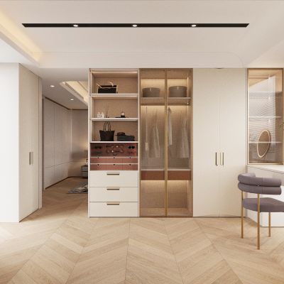 衣帽间 衣柜 衣物 鞋包 梳妆台