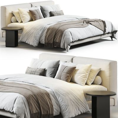现代床具,双人床
