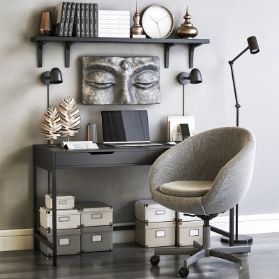 现代桌台,书桌椅