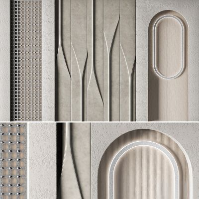 现代陈设饰品,背景墙饰、软包