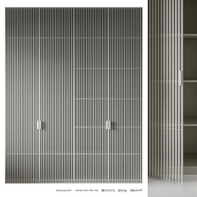 现代柜子,衣柜、衣架