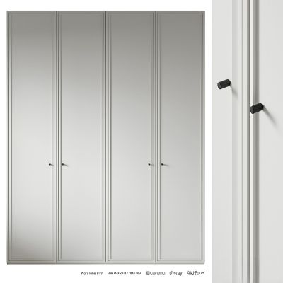 现代柜子,衣柜、衣架