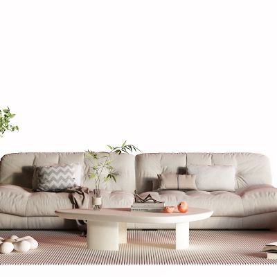 现代双人沙发 布艺沙发