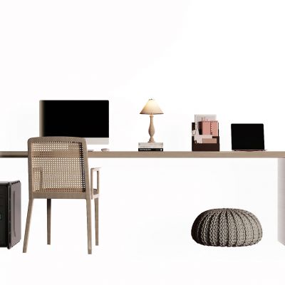 侘寂书桌 电脑桌