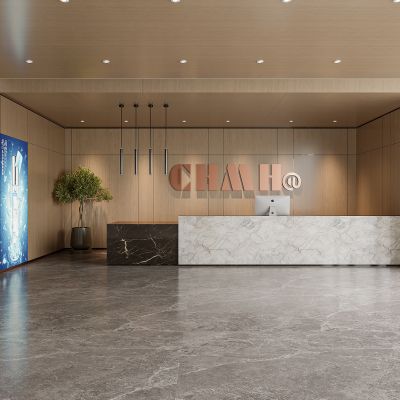 现代大厅前台