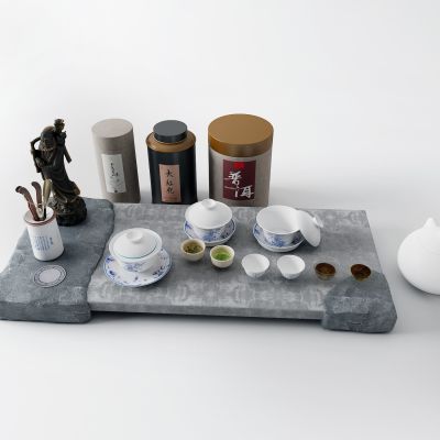 中式茶具 茶叶 茶杯