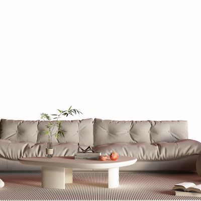 现代双人沙发 布艺沙发