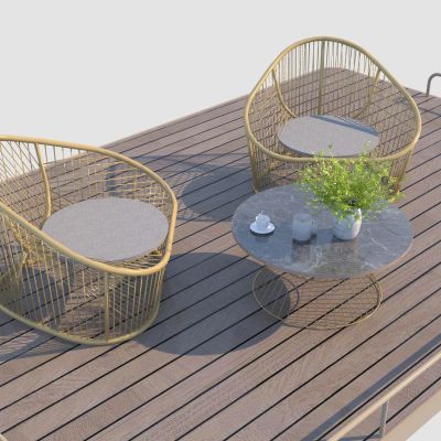 现代户外休闲桌椅