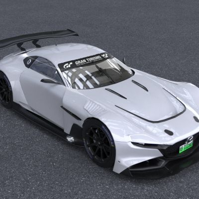 马自达RXVisionGT3Concept跑车汽车