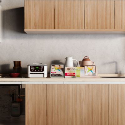 现代橱柜 热水器 燃气表 筷子消毒机 开水瓶 电水壶 饮水机