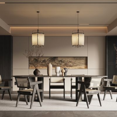 新中式宋式风餐厅