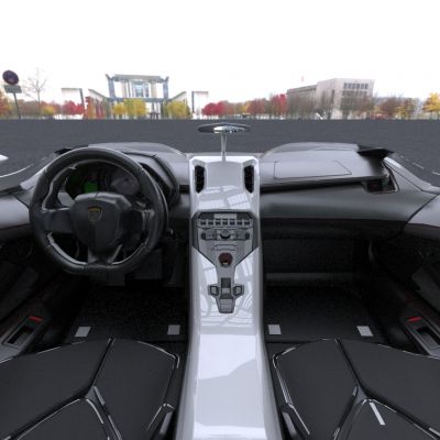 兰博基尼埃文塔多SVJRoadster超跑车汽车