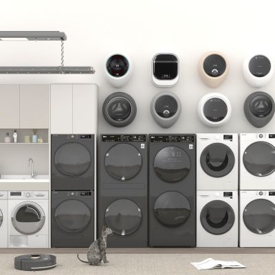 家用电器 洗衣机 卫浴家电 扫地机器人 拖把 