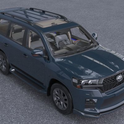 丰田兰德酷路泽LC200汽车带内饰