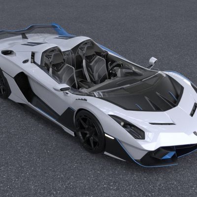 兰博基尼SC20超跑汽车