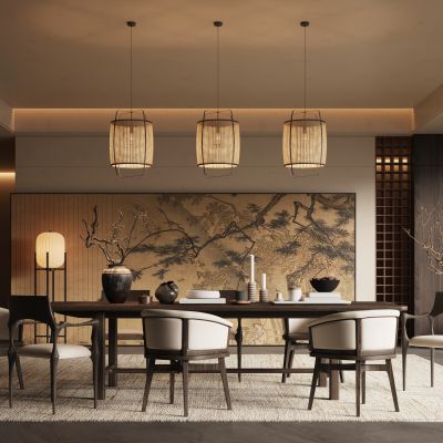 新中式宋式风餐厅