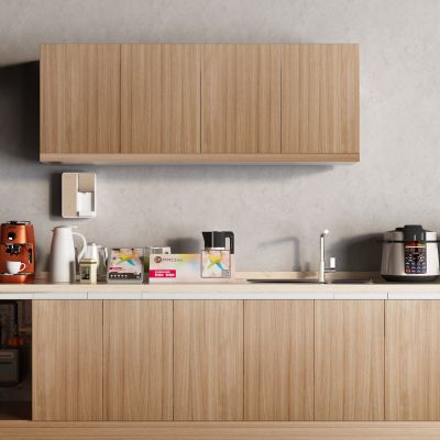 现代橱柜 热水器 燃气表 开水瓶 电水壶 电饭煲 饮水机 咖啡机