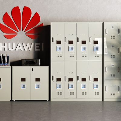 现代文件柜 文件夹 复印机 华为