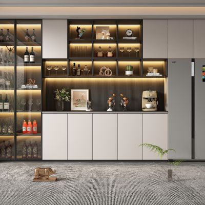 现代轻奢酒柜