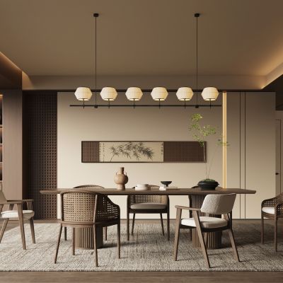 新中式宋式风餐厅