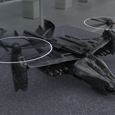 VTOLA50垂升轰炸机