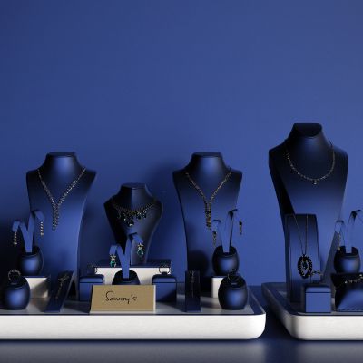 现代珠宝 首饰 项链 戒指