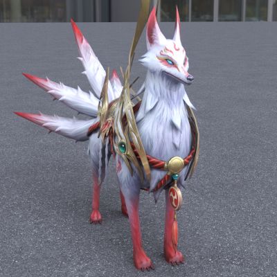 上古神兽九尾狐