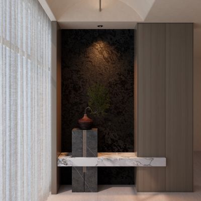 中古风中式入户玄关