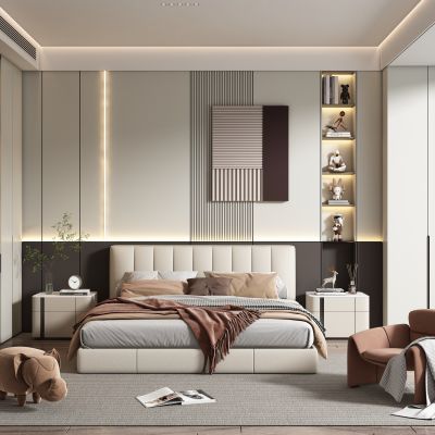 现代卧室