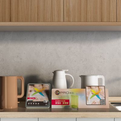 现代电水壶 水壶 橱柜